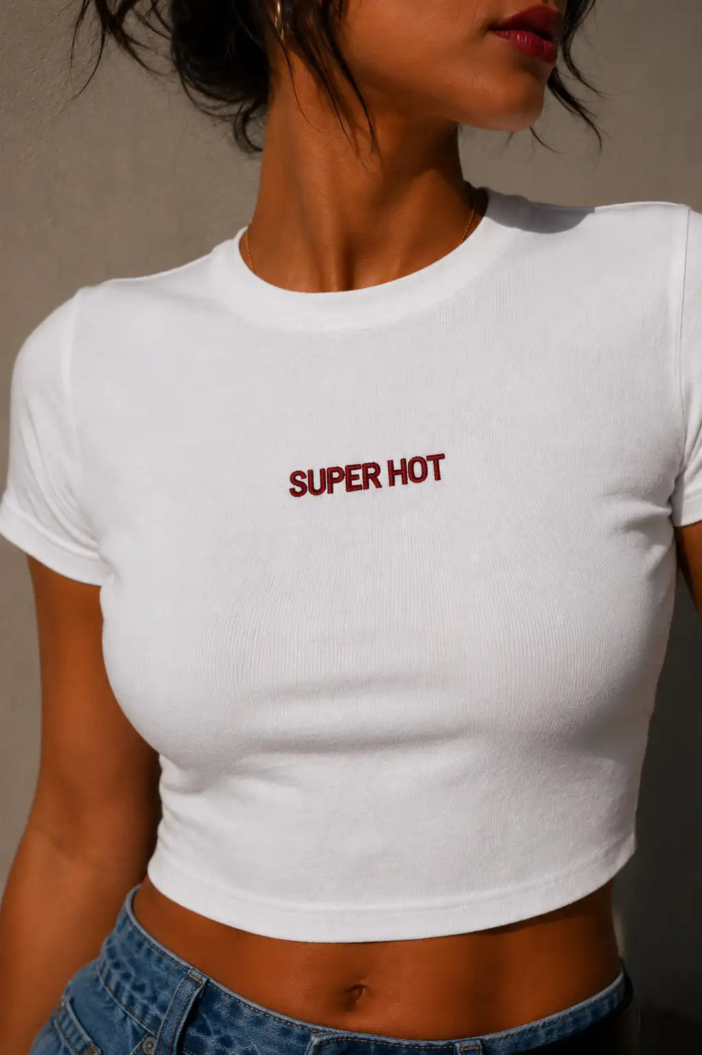 Super Hot Cropped Tee